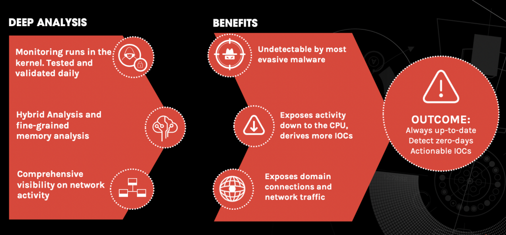 Malware Analysis Deep Analysis and Benefits Graphic